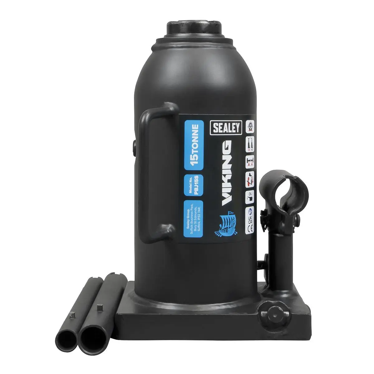 Sealey Viking Bottle Jack 15 Tonne - Image 2