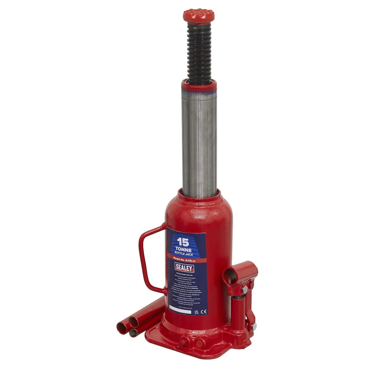 Sealey Bottle Jack 15 Tonne - Image 2