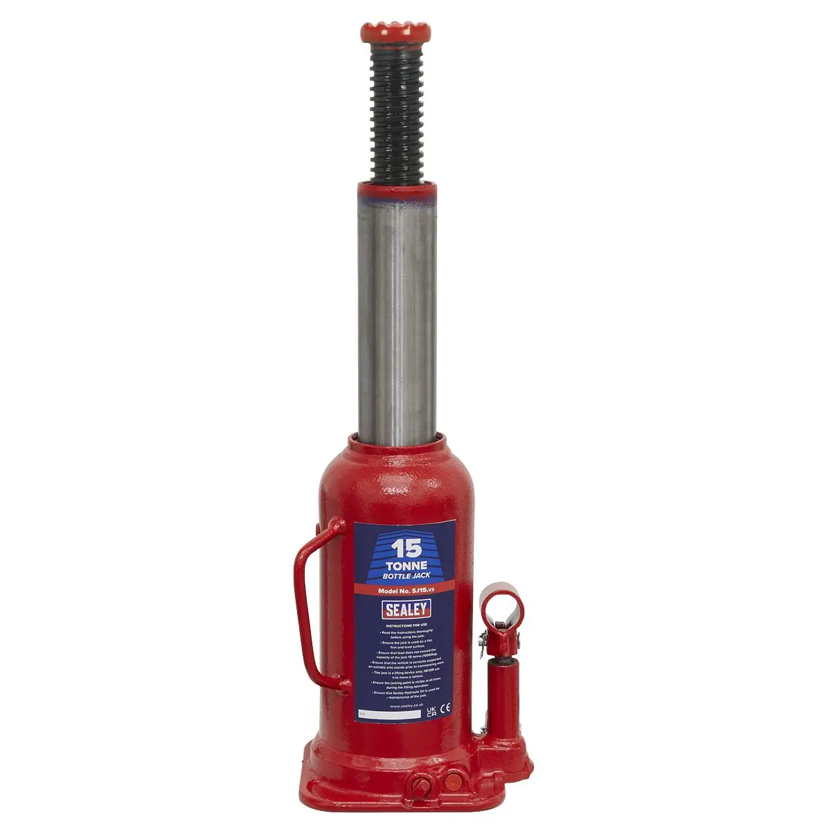 Sealey Bottle Jack 15 Tonne - Image 3
