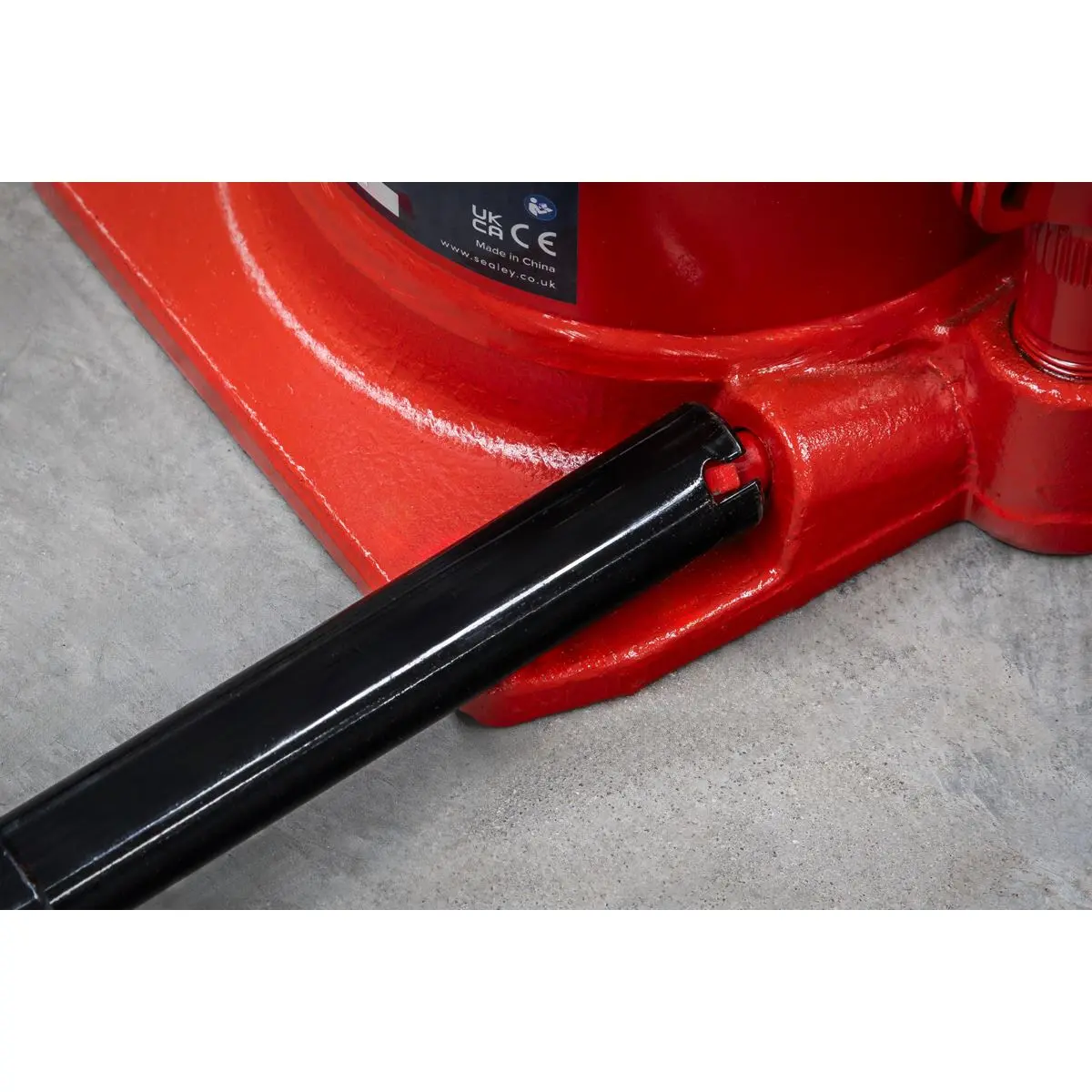Sealey Low Profile Telescopic Bottle Jack 20 Tonne - Image 4