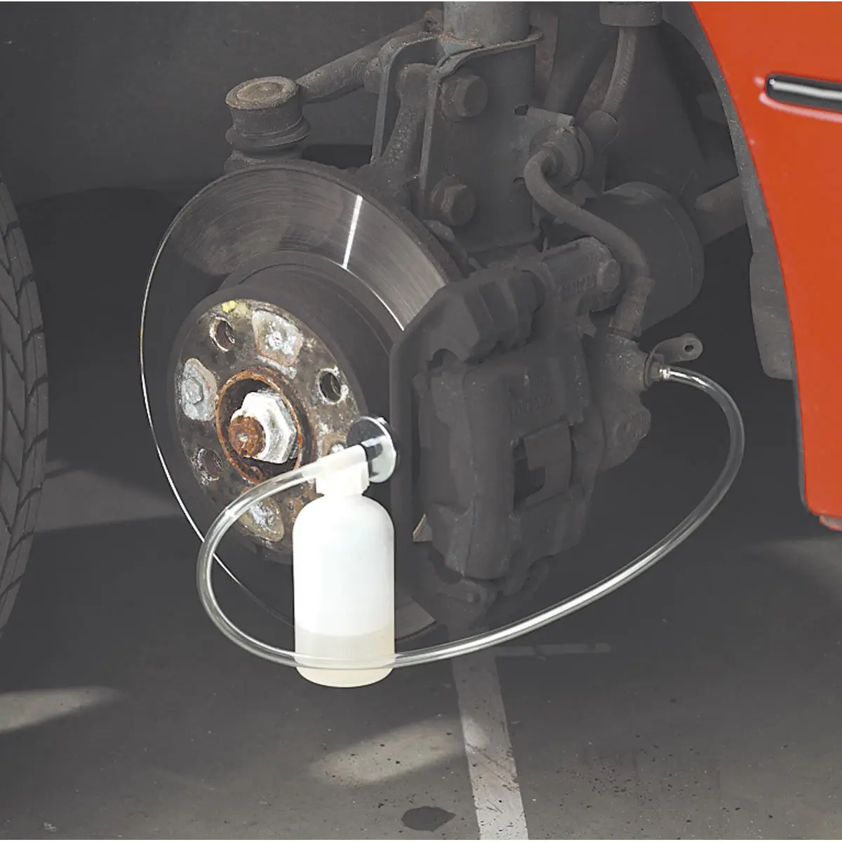 Sealey Brake Bleeder Set with Container - Image 2