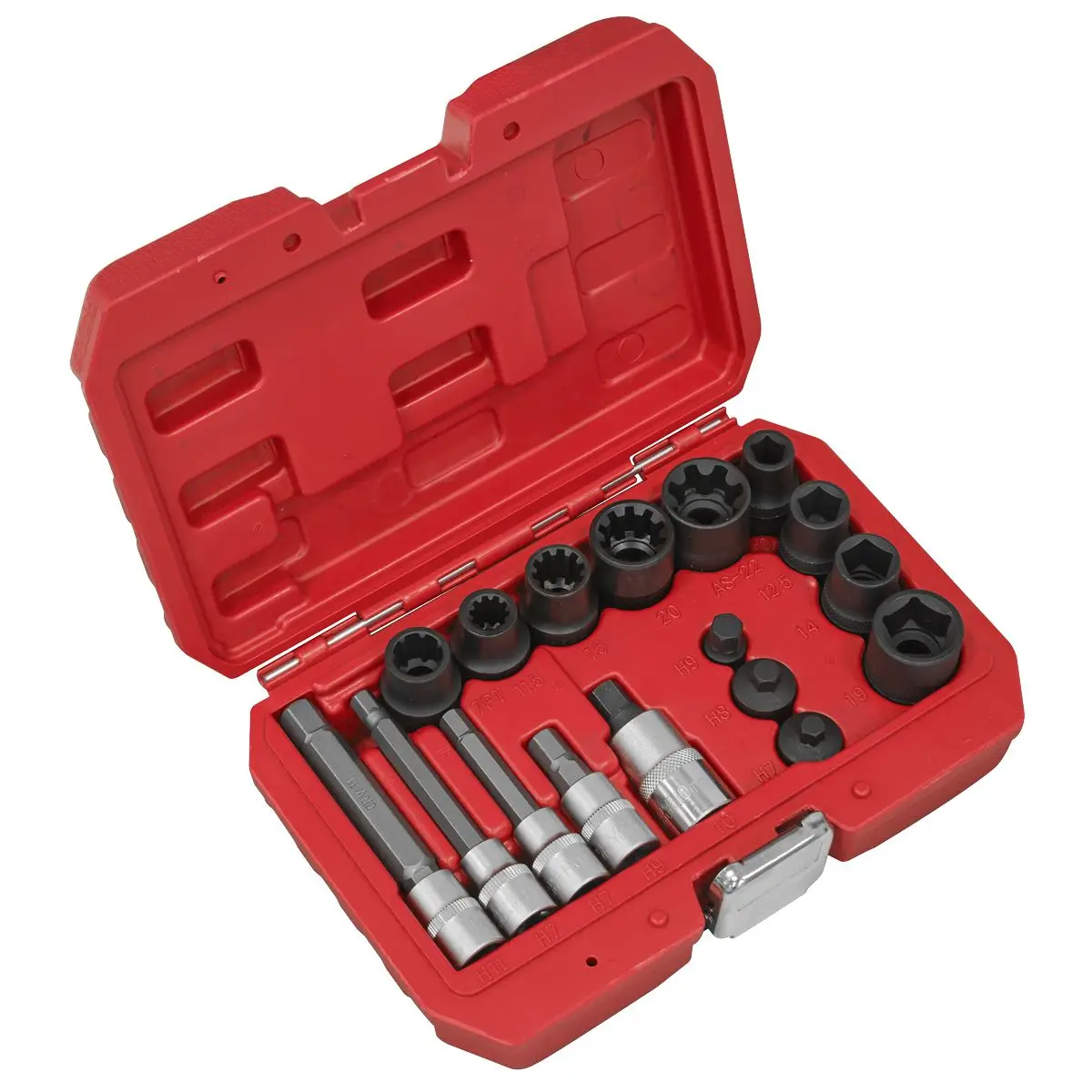 Sealey Brake Caliper Socket Set 17pc