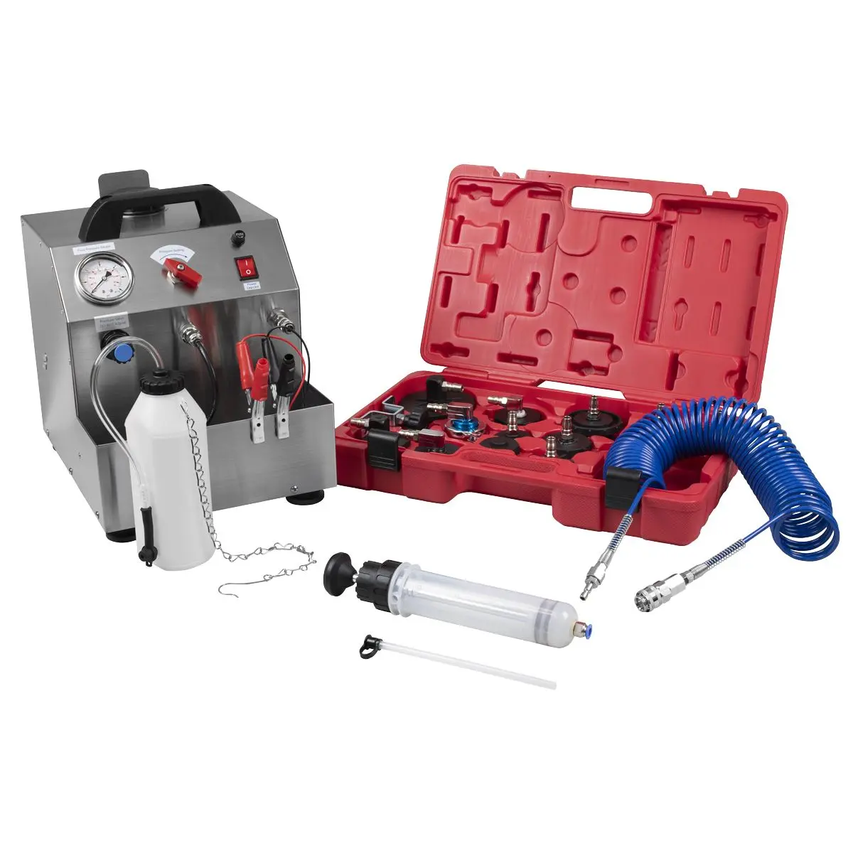Sealey Brake & Clutch Pressure Bleeder Kit 12V - Image 2