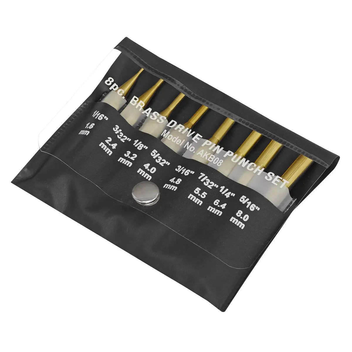 Sealey Brass Pin Punch Set 8pc - Image 4