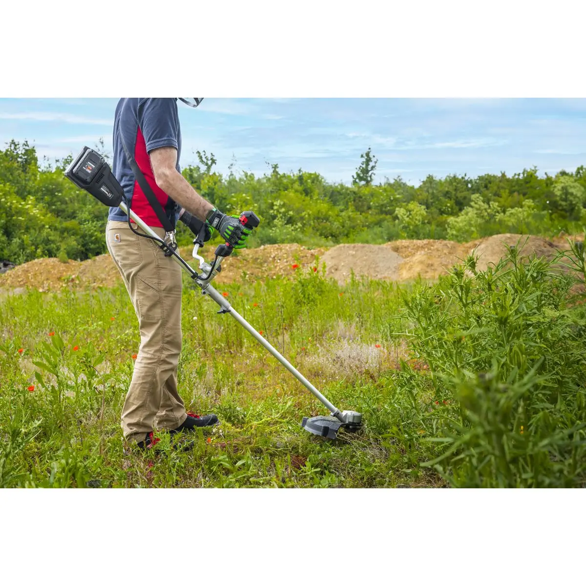 Sealey Brush Cutter & Strimmer 40V SV20 Series 35cm - Body Only - Image 4