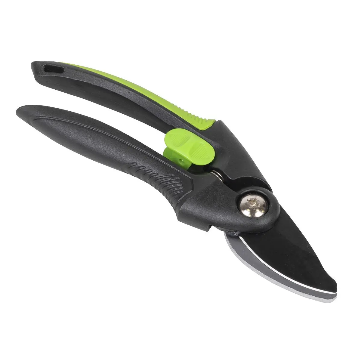 Sealey Bypass Secateurs with Soft Grip Handle, Safety Lock & Carbon Steel Blade, 208mm - Image 3