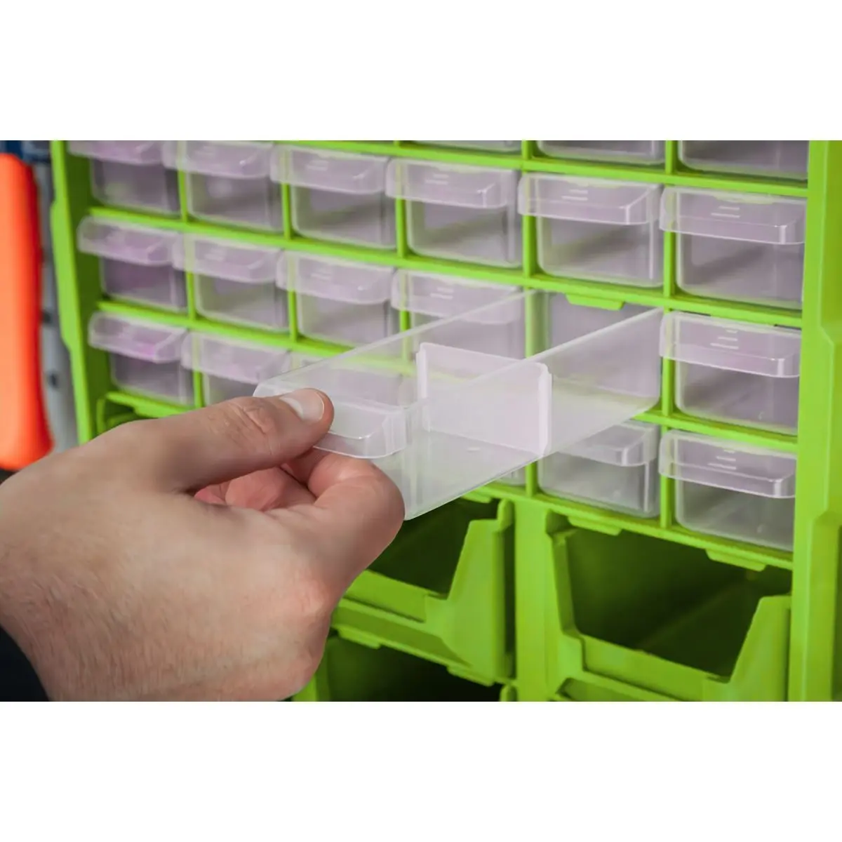 Sealey Cabinet Box 39 Drawer - Green/Black - Image 6