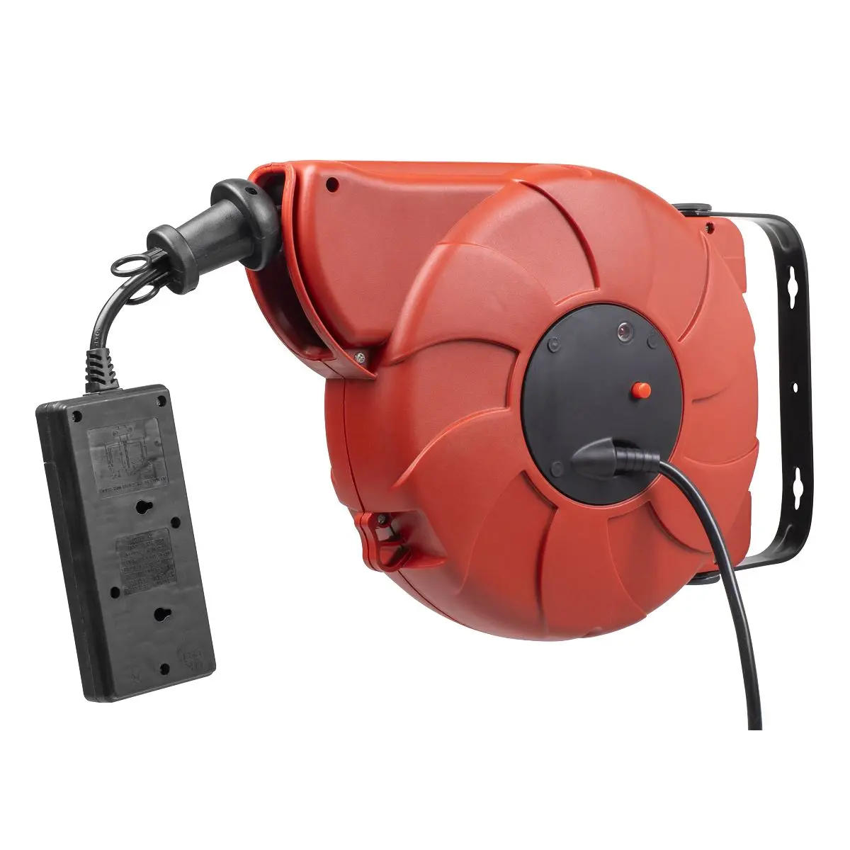 Sealey Cable Reel System Retractable 10m 2 x 230V Socket - Image 6