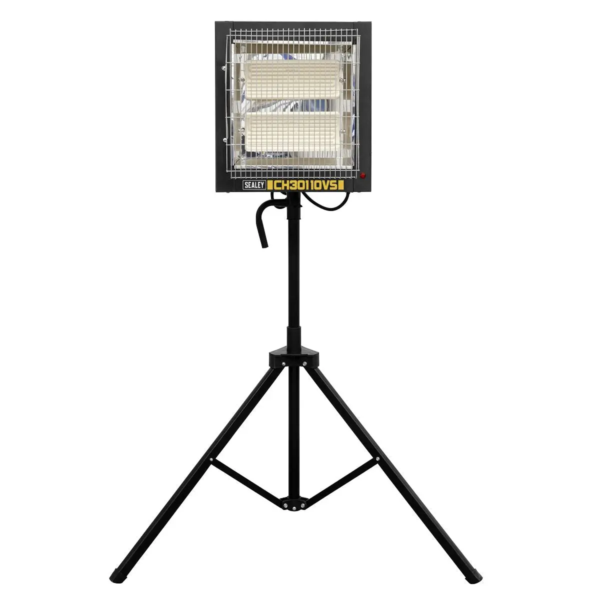 Sealey Ceramic Heater with Tripod Stand 1.2/2.4kW - 110V - Image 2