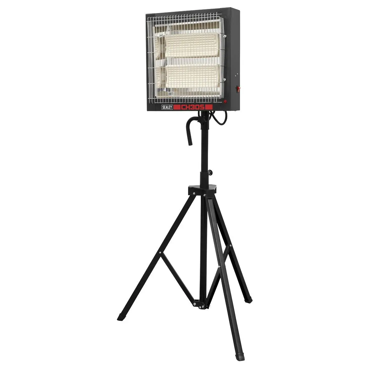 Sealey Ceramic Heater with Tripod Stand 1.4/2.8kW 230V - Image 8