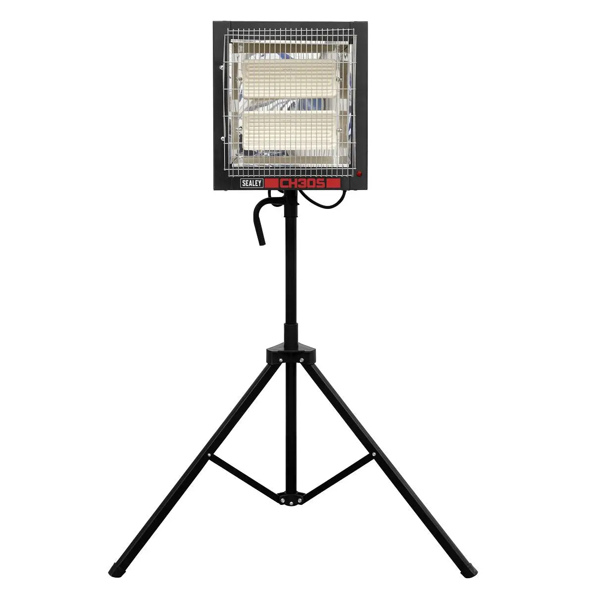 Sealey Ceramic Heater with Tripod Stand 1.4/2.8kW 230V - Image 9