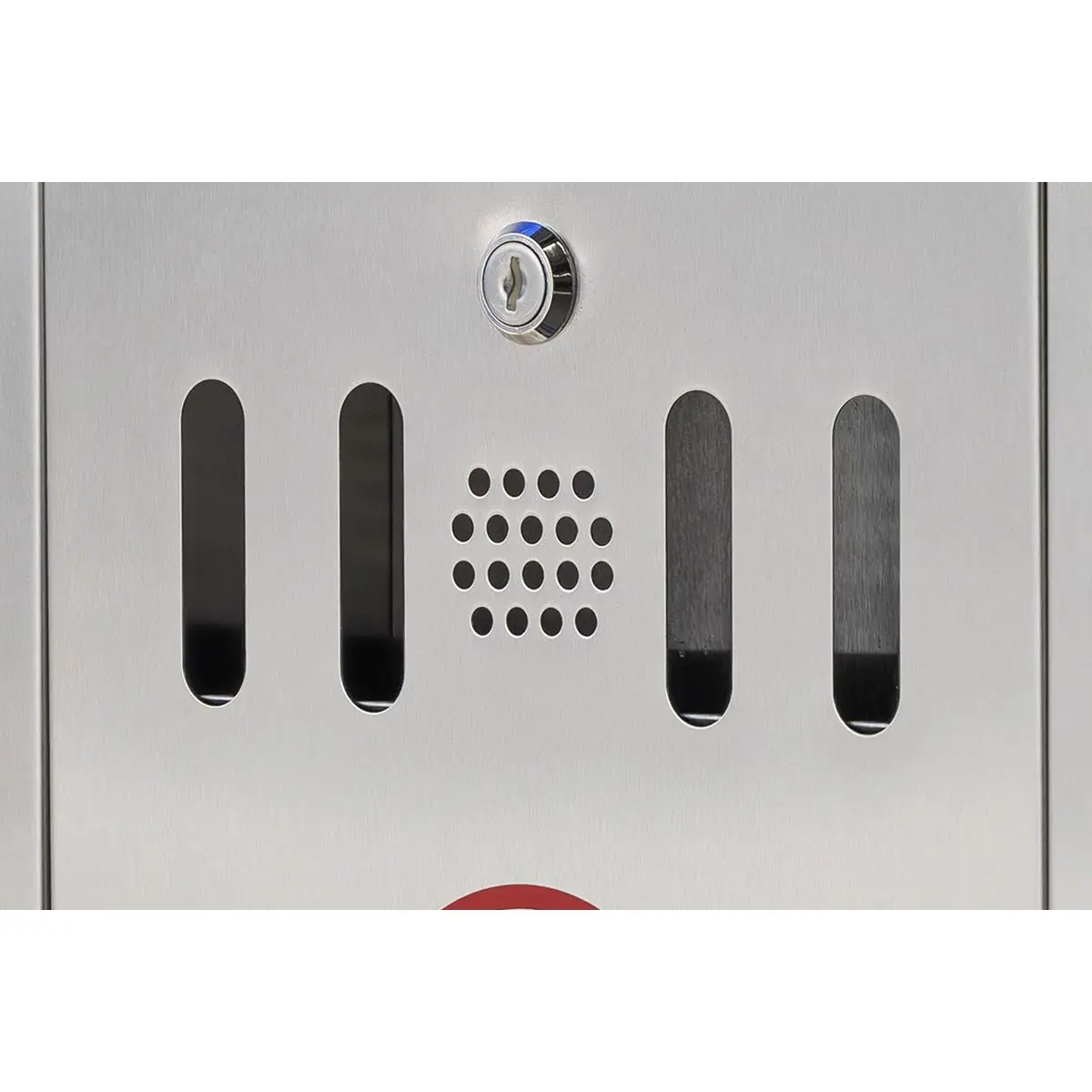 Sealey Cigarette Bin Wall-Mounting Stainless Steel - Image 3