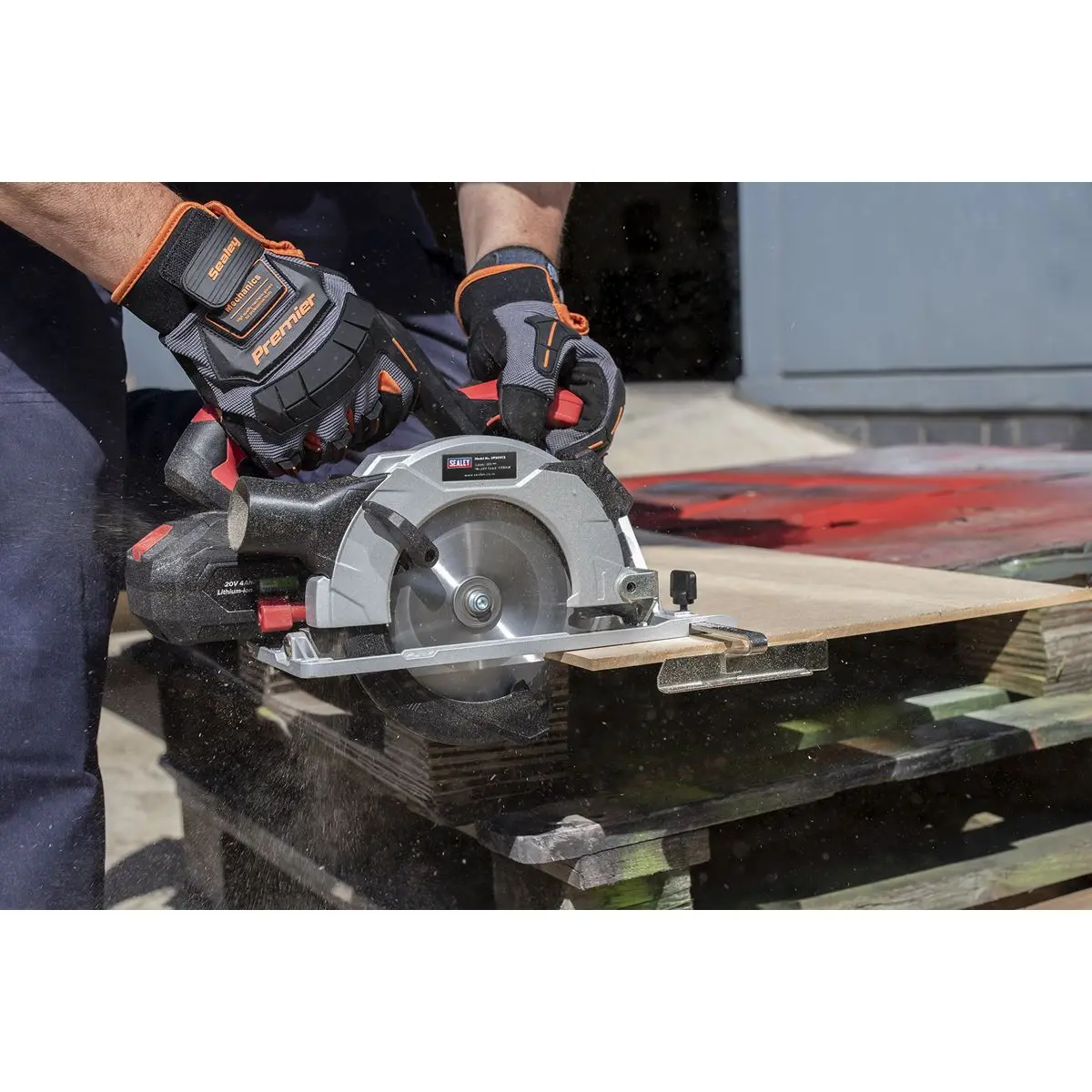 Sealey Circular Saw Kit 20V 2Ah SV20 Series Ø150mm - Image 4