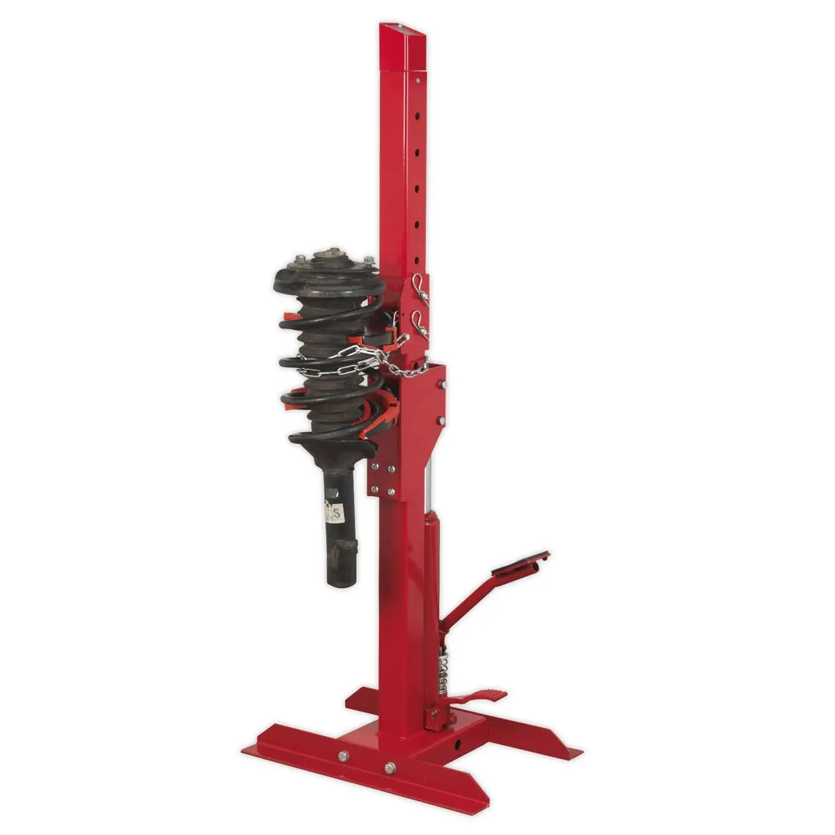 Sealey Coil Spring Compressing Station with Gauge Hydraulic 2000kg Capacity - Image 11