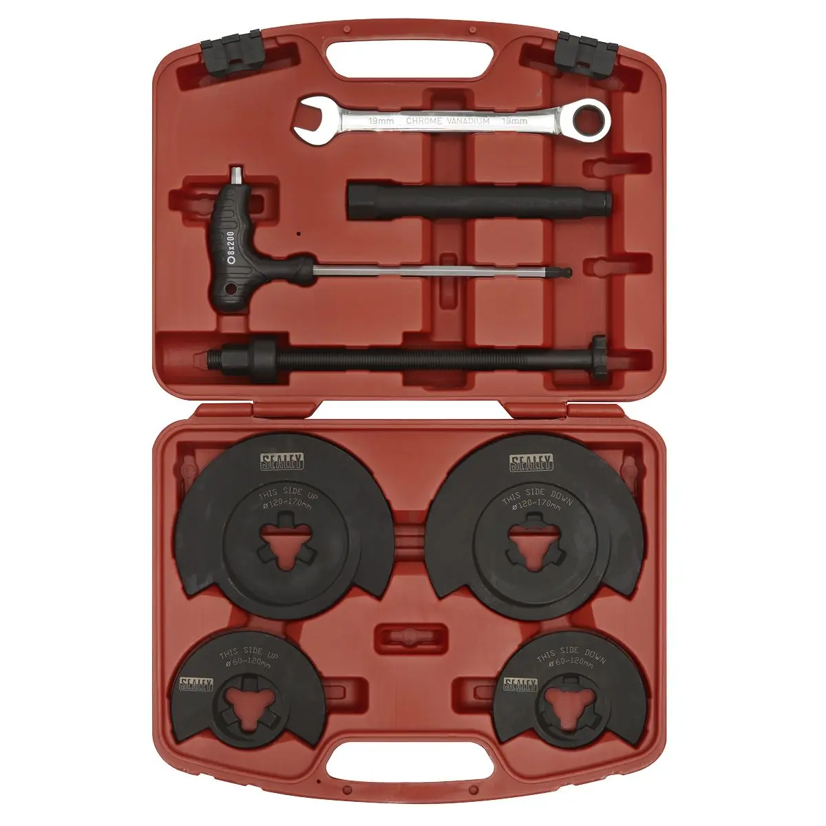 Sealey Coil Spring Compressor - Wishbone Suspension 1000kg - Image 4