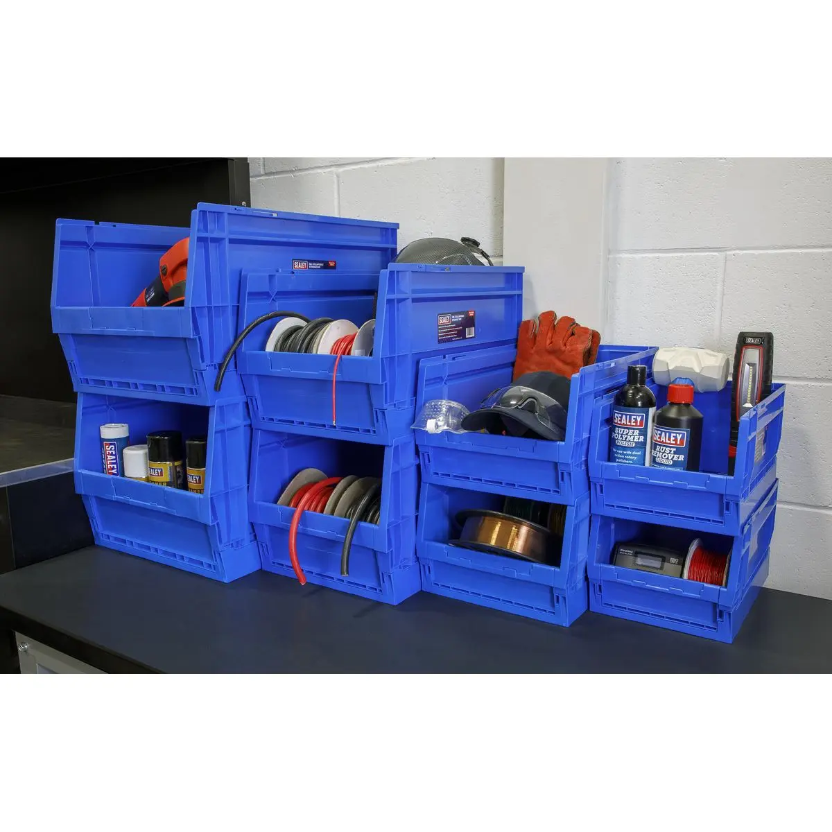 Sealey Collapsible Storage Bin 30L - Image 6