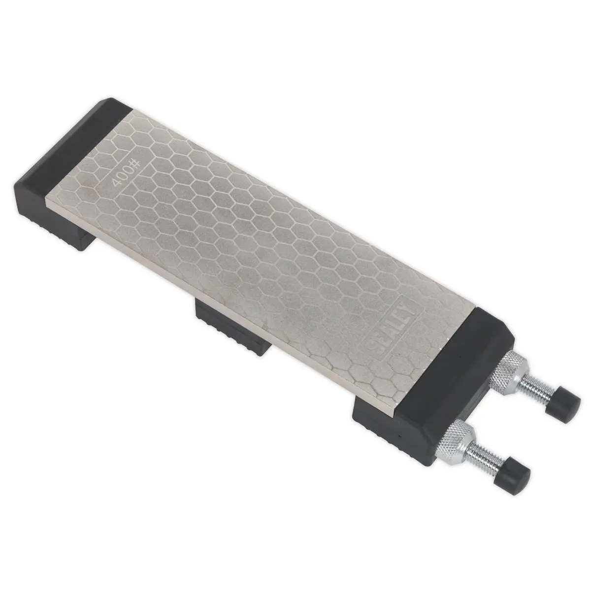 Sealey Combination Diamond Sharpening Whetstone With Adjustable Stone Holder - Image 4