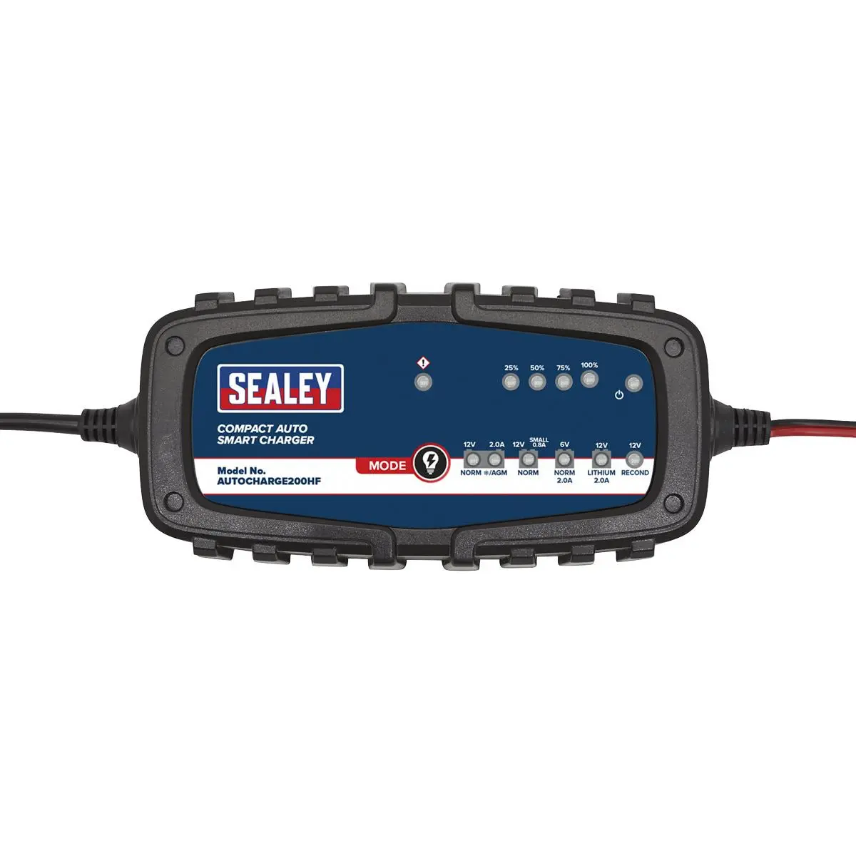 Sealey Compact Auto Smart Charger & Maintainer 2A 6/12V - Image 3