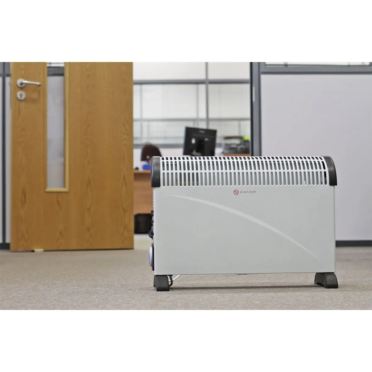 Sealey Convector Heater 2000W/230V with Turbo, Timer & Thermostat - Image 2