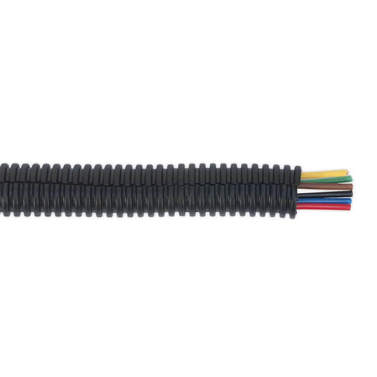 Sealey Convoluted Cable Sleeving Split Ø12-16mm 10m
