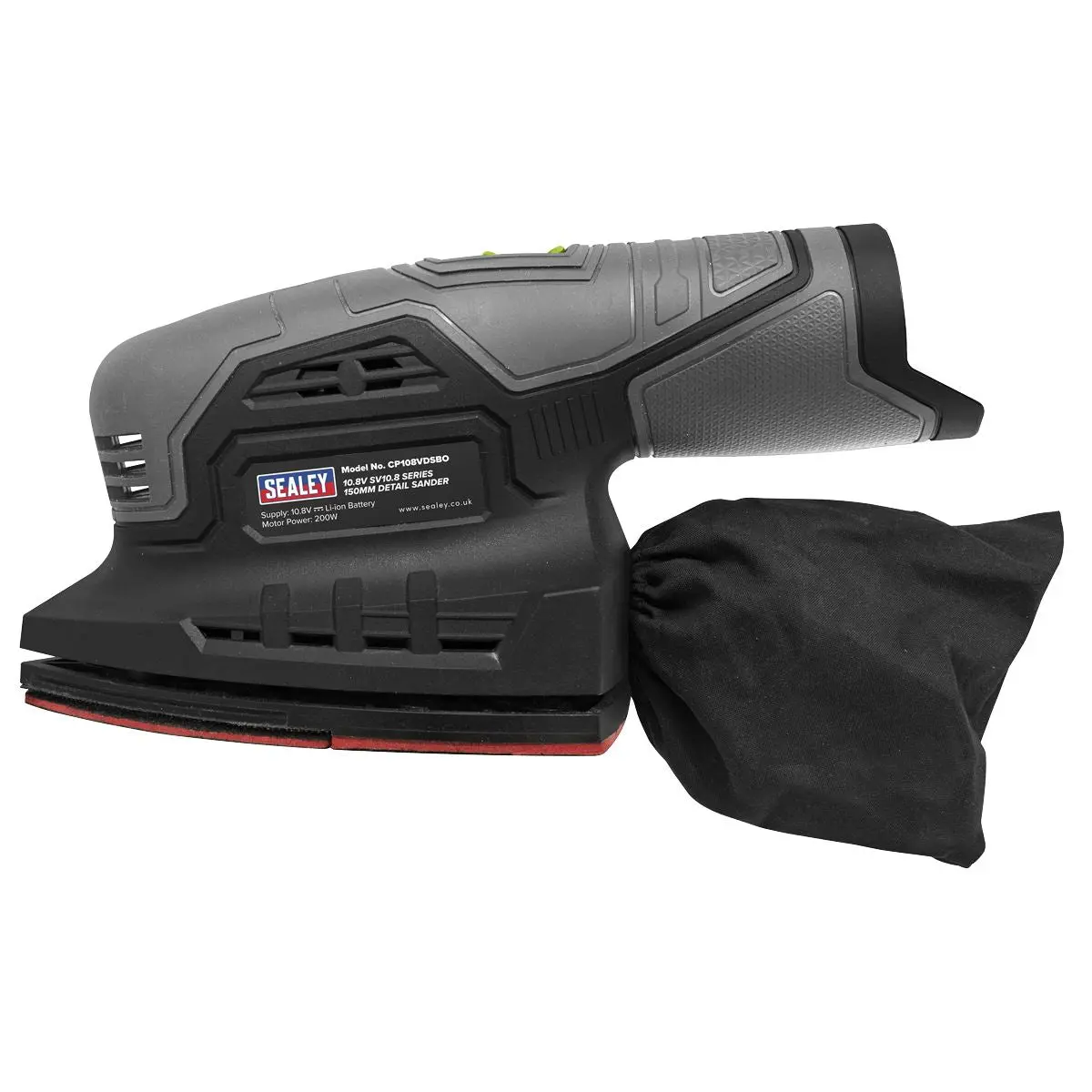 Sealey Cordless 150mm Detail Sander 10.8V 2Ah SV10.8 - Image 5