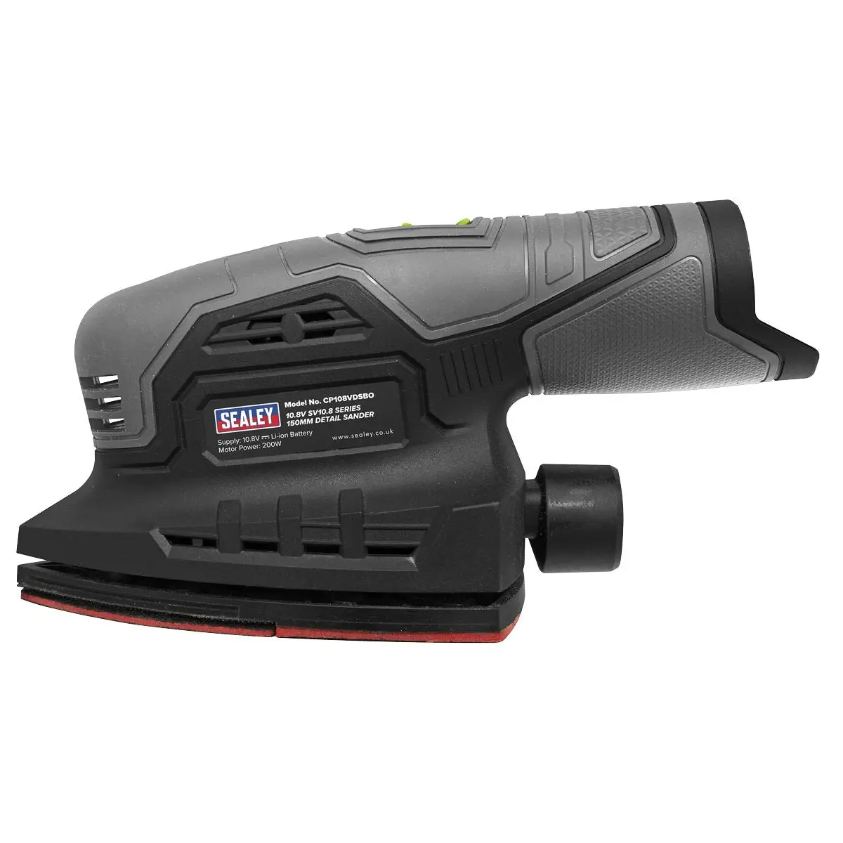 Sealey Cordless 150mm Detail Sander 10.8V 2Ah SV10.8 - Image 6