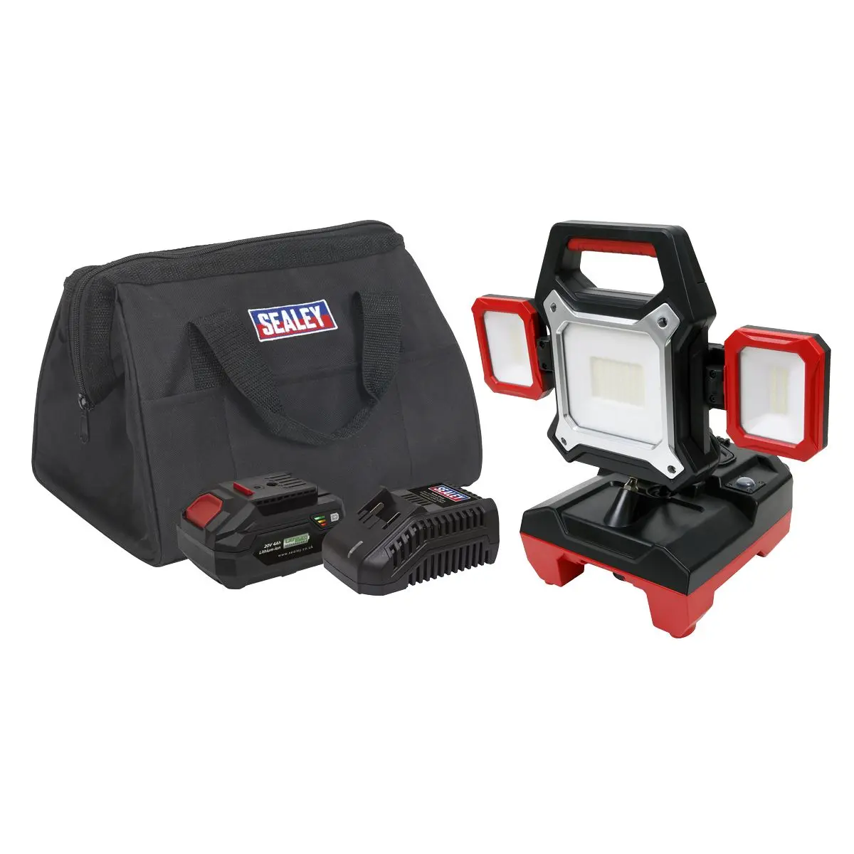 Sealey SV20 Series 2-in-1 Cordless/Corded 45W SMD LED Worklight Kit 20V 4Ah