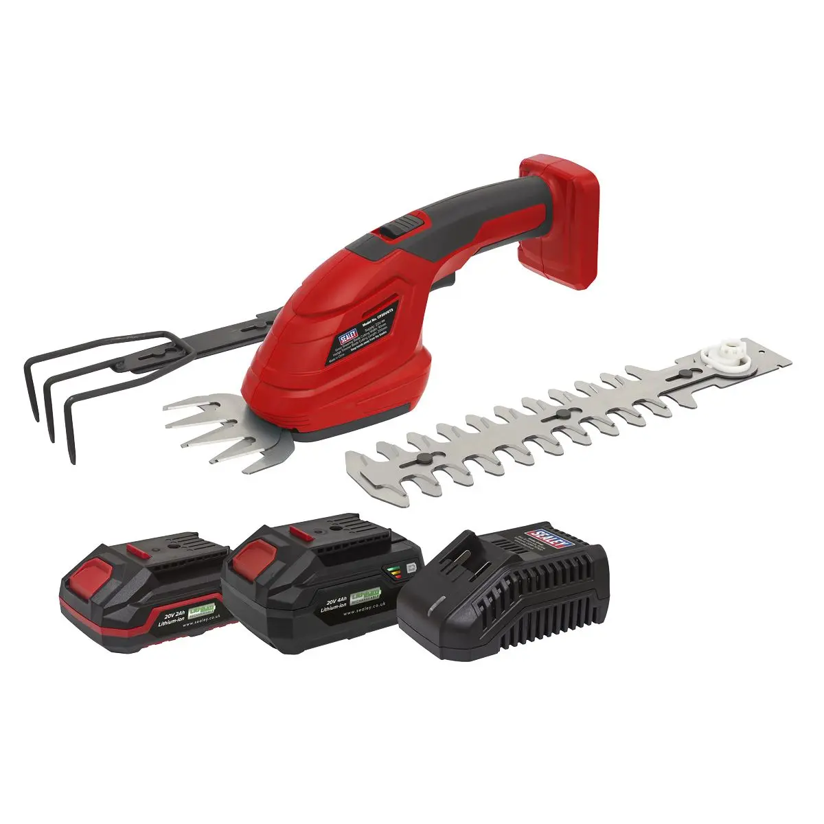 Sealey Cordless 3-in-1 Garden Tool Kit 20V SV20 Series – 2 Batteries - Image 4