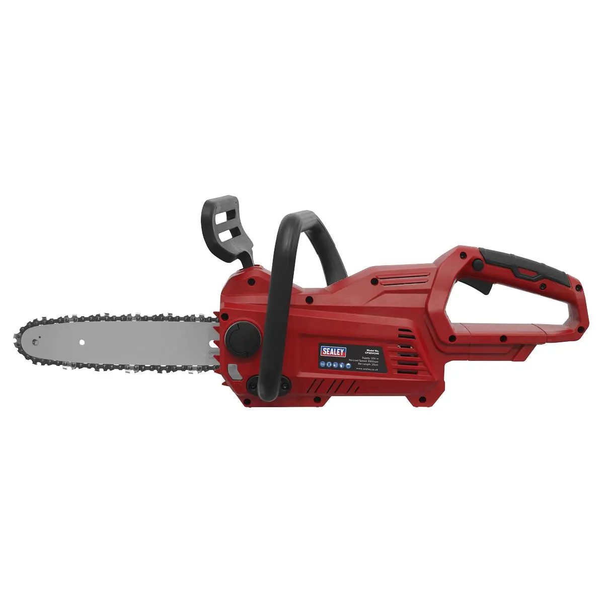 Sealey Cordless Chainsaw 20V SV20 Series 25cm - Body Only - Image 4