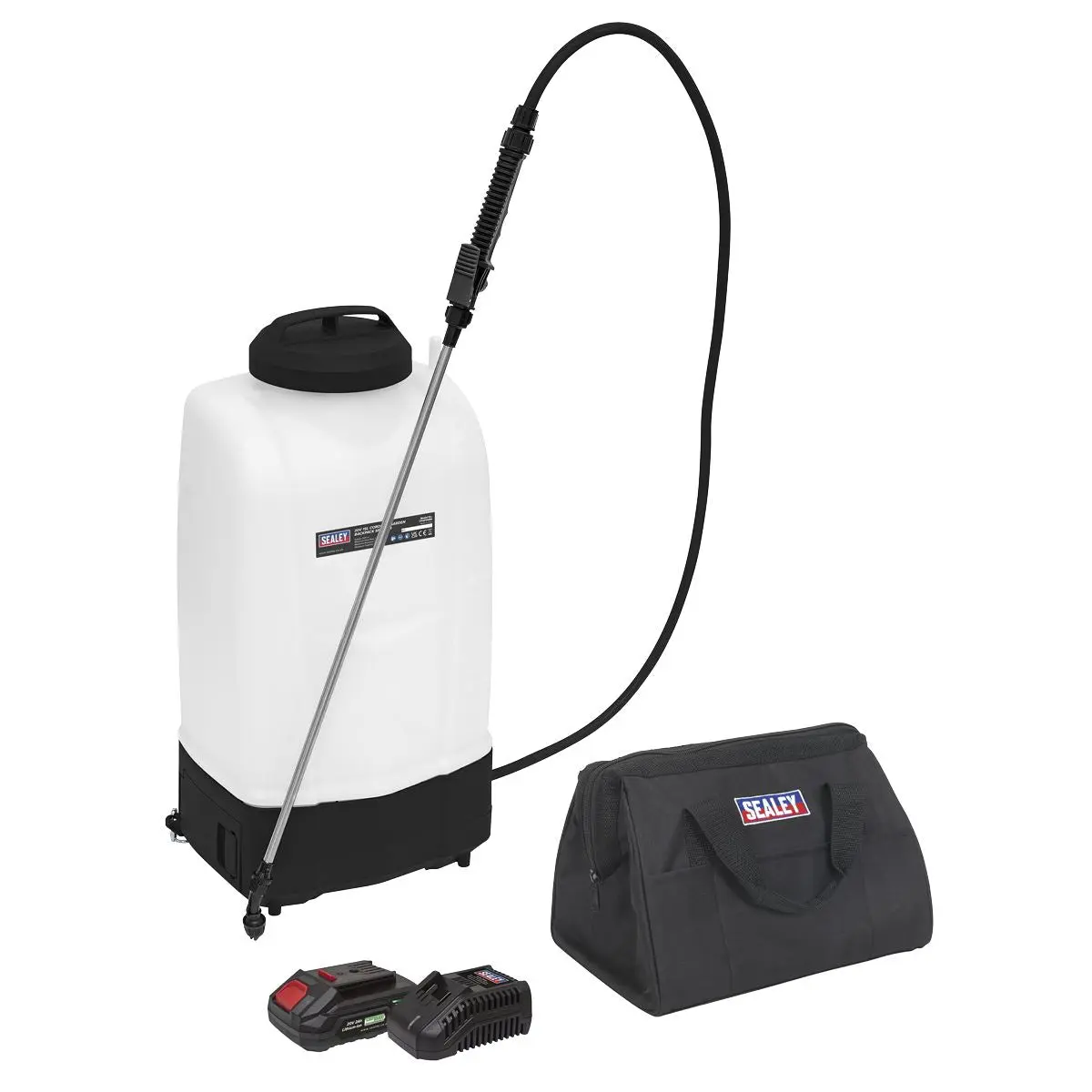 Sealey Cordless Garden Backpack Sprayer 15L 20V 2Ah SV20 Series