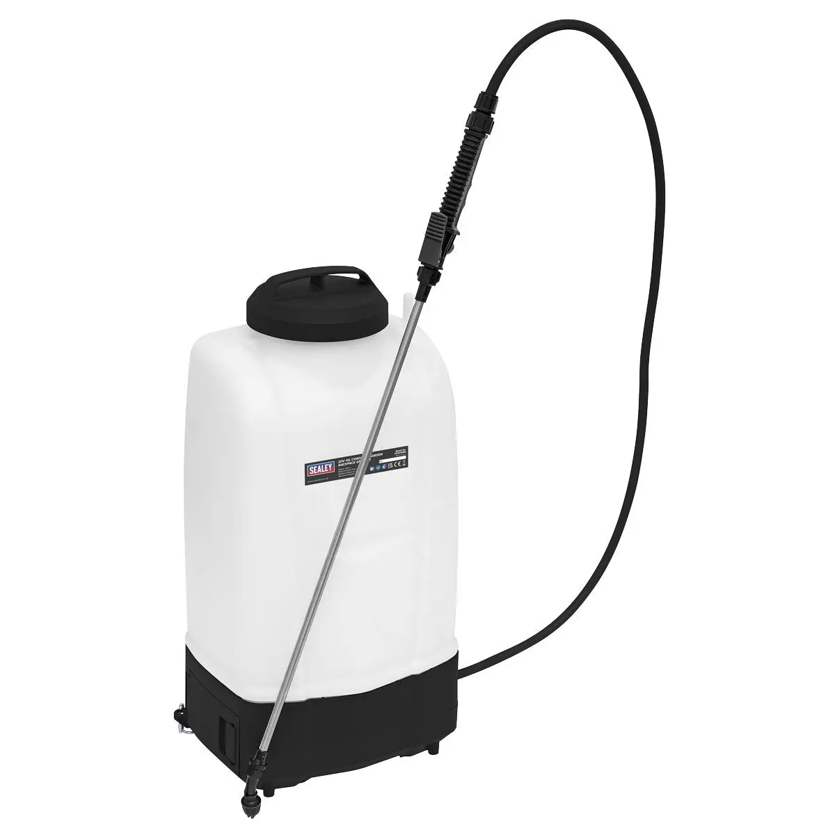 Sealey Cordless Garden Backpack Sprayer 20V SV20 Series 15L – 2 Batteries - Image 4