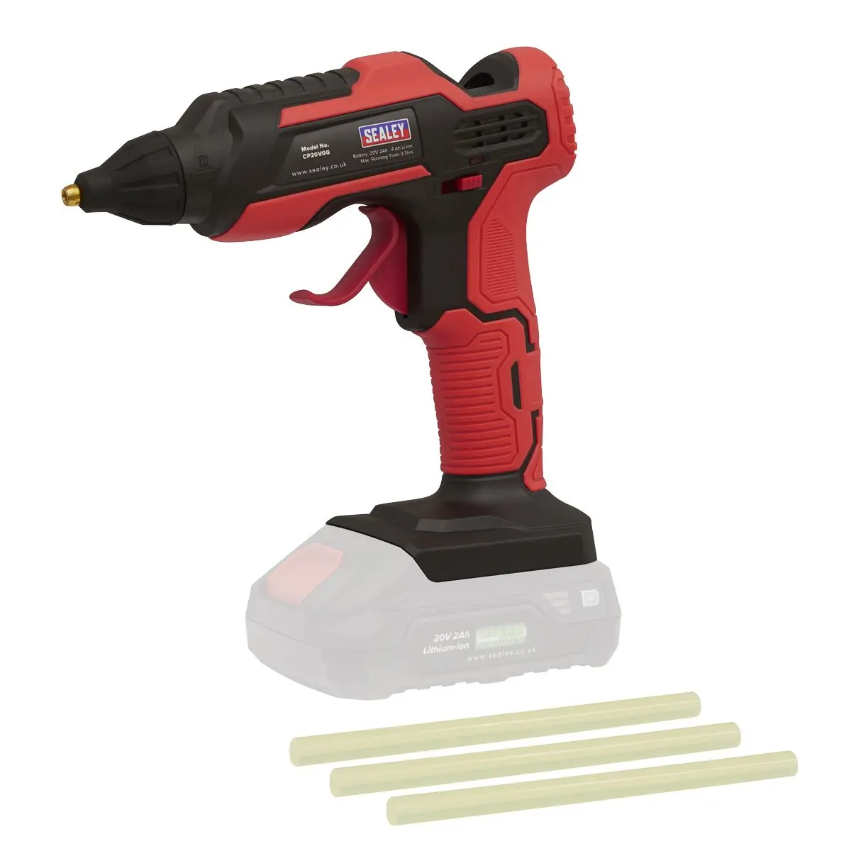 Sealey Cordless Glue Gun 20V Body Only - Image 6