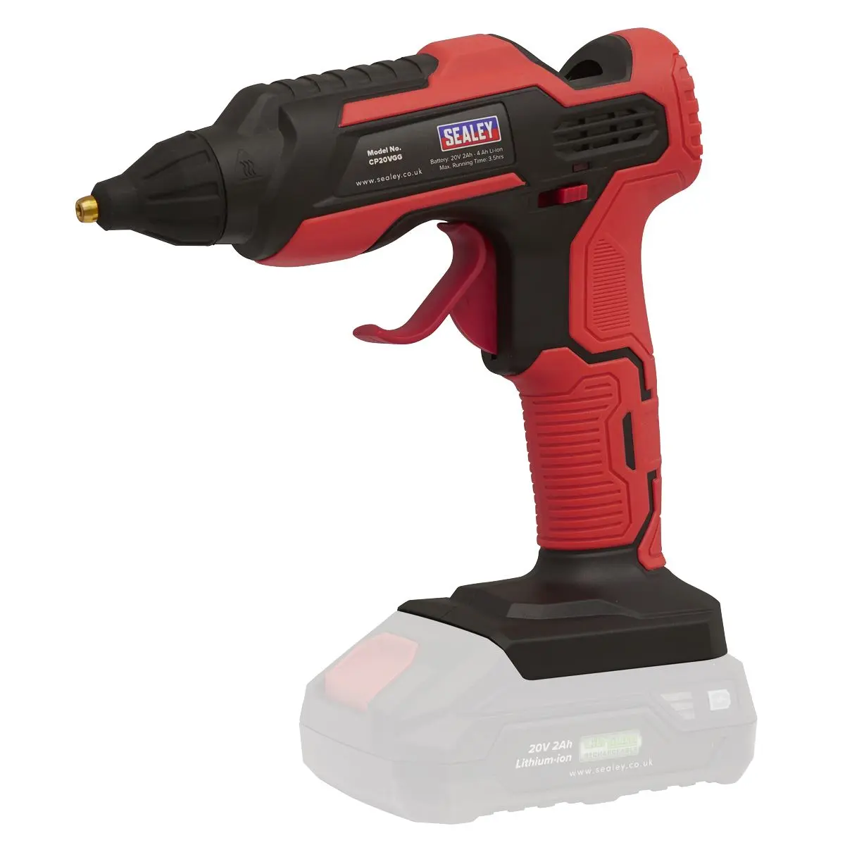 Sealey Cordless Glue Gun Kit 20V 2Ah SV20 Series - Image 4