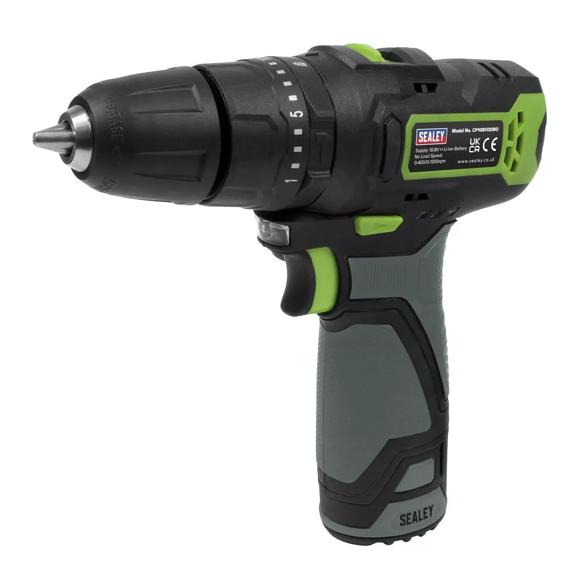Sealey Cordless Combi Drill Ø10mm 10.8V SV10.8 Series - Image 11