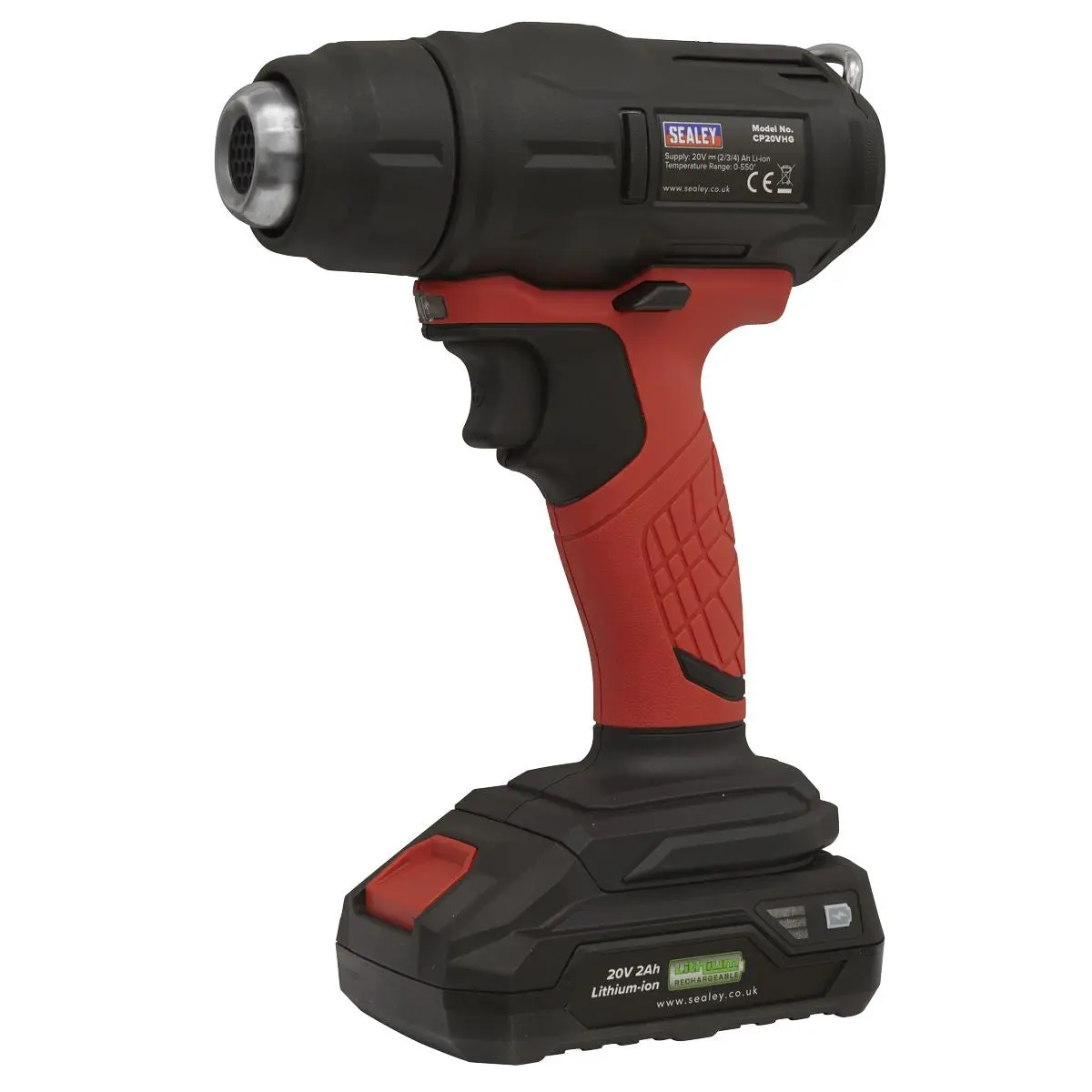 Sealey Cordless Hot Air Gun 20V SV20 Series - Body Only - Image 11