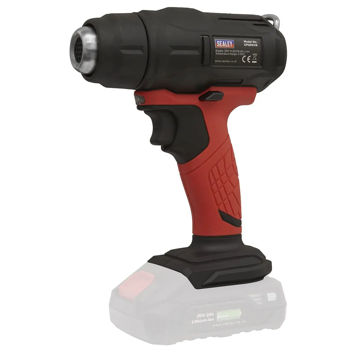 Sealey Cordless Hot Air Gun Kit 20V 2Ah SV20 Series - Image 5