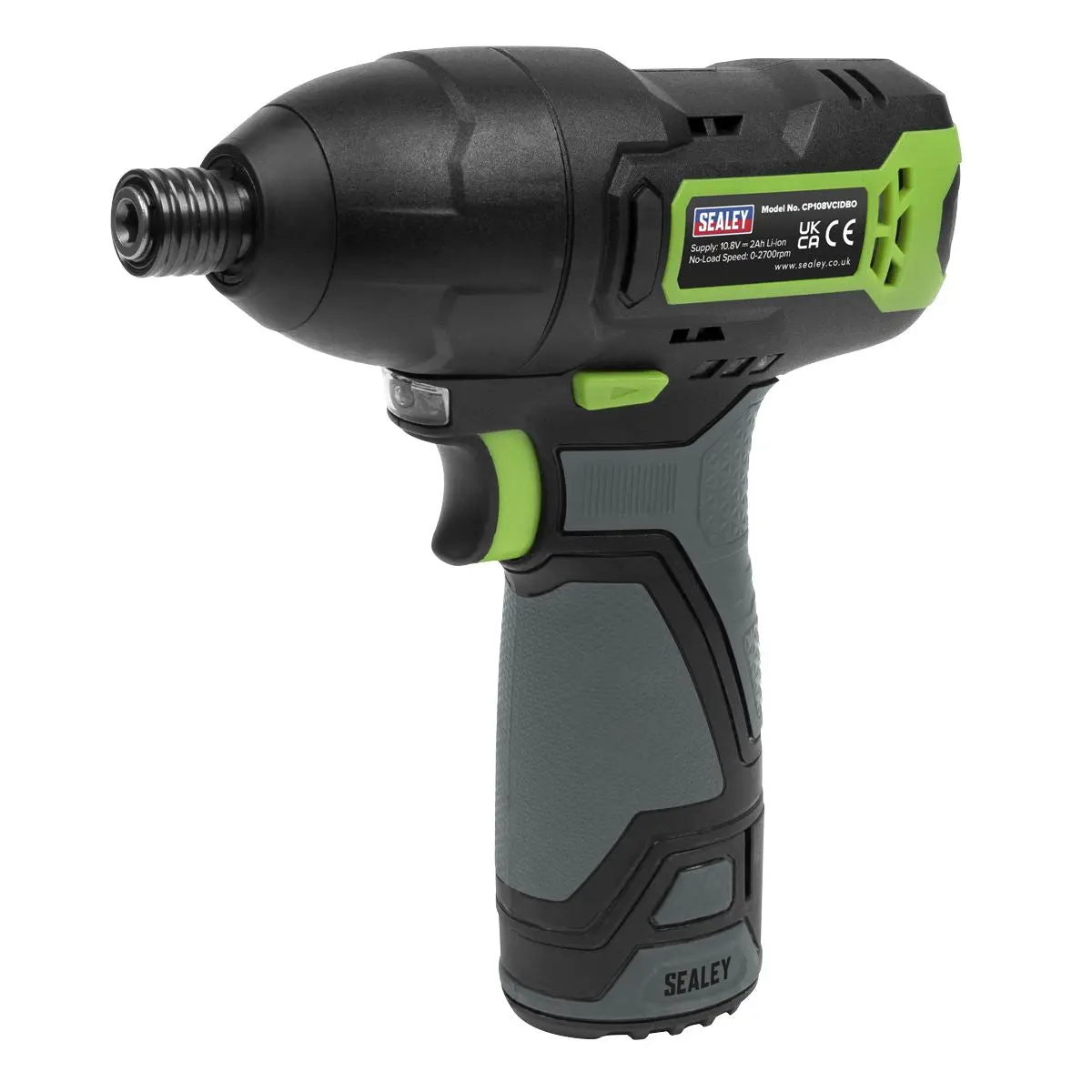 Sealey Cordless Impact Driver 1/4"Hex Drive 10.8V SV10.8 Series - Body Only - Image 6