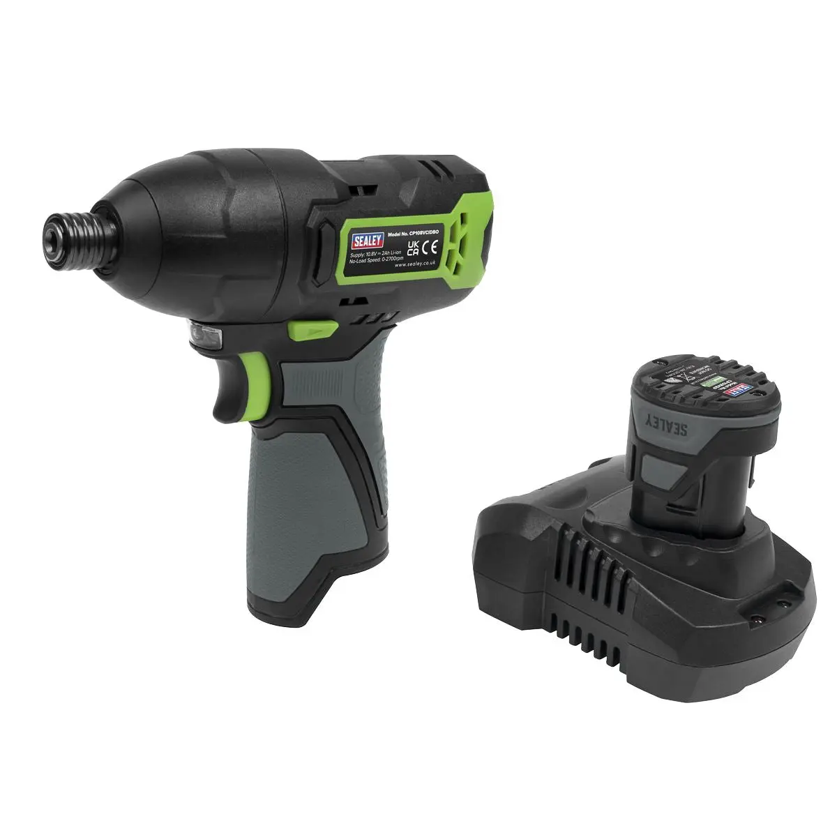 Sealey Cordless Impact Driver 1/4"Hex Drive 10.8V SV10.8 Series - Body Only - Image 8