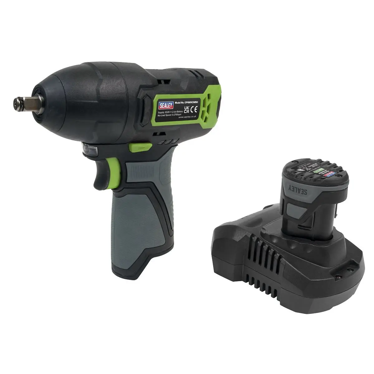 Sealey Cordless Impact Wrench 3/8"Sq Drive 10.8V SV10.8 Series - Body Only - Image 9