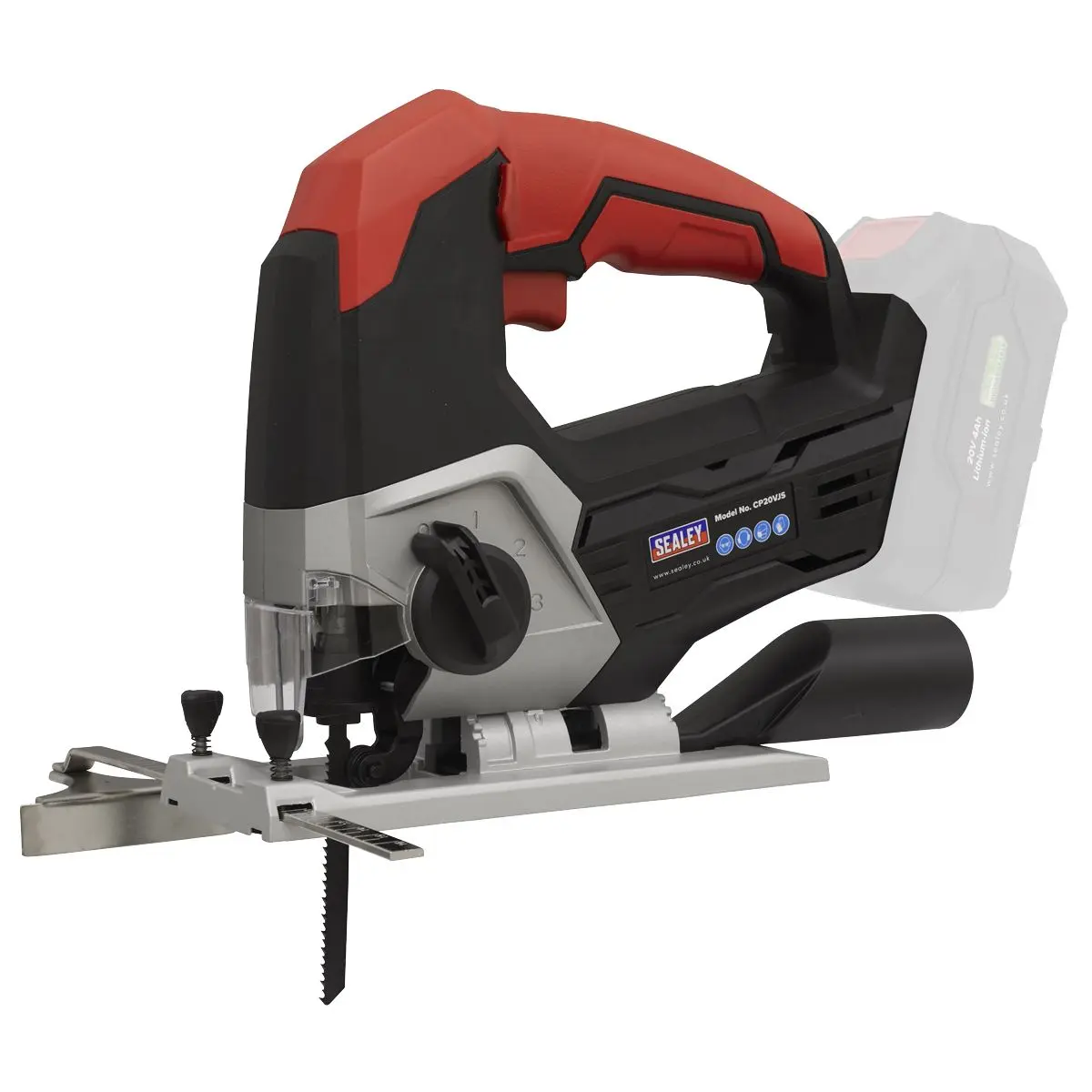 Sealey Cordless Jigsaw Kit 20V 2Ah SV20 Series - Image 10