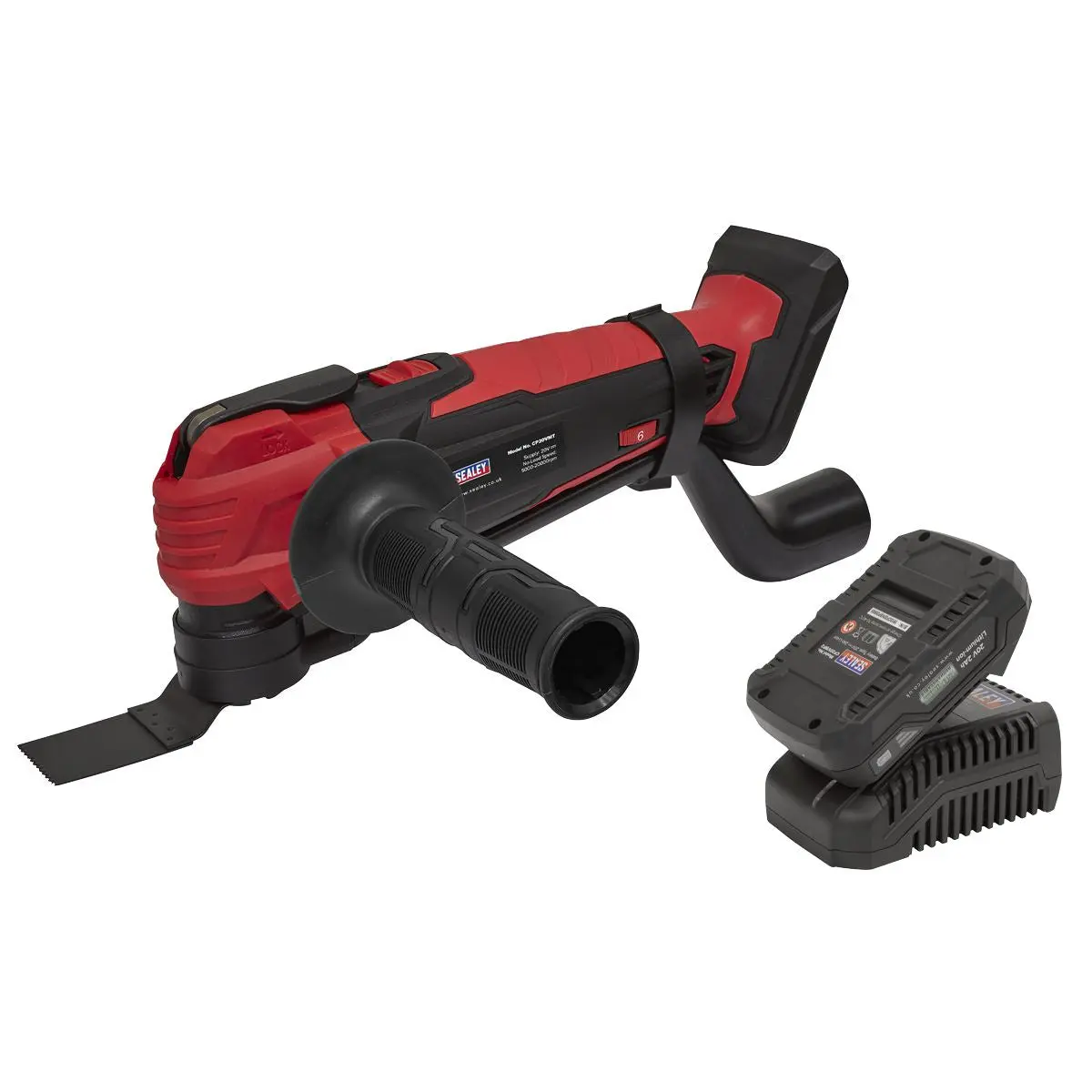 Sealey Cordless Oscillating Multi-Tool Kit 20V 2Ah SV20 Series - Image 3