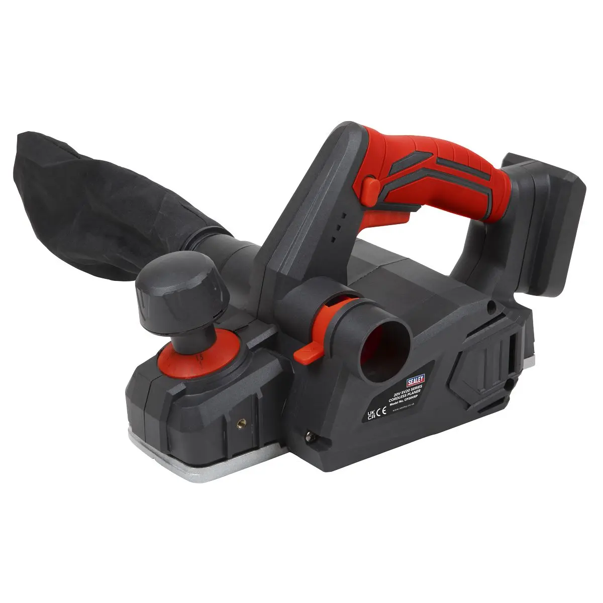 Sealey Cordless Planer 20V SV20 Series 82mm - Body Only - Image 2
