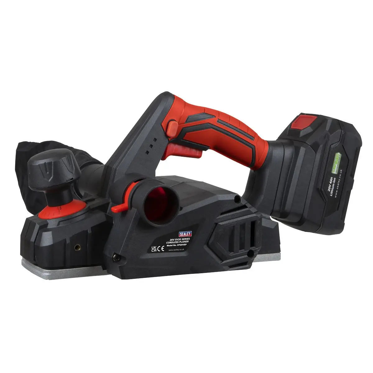 Sealey Cordless Planer 20V SV20 Series 82mm - Body Only - Image 5