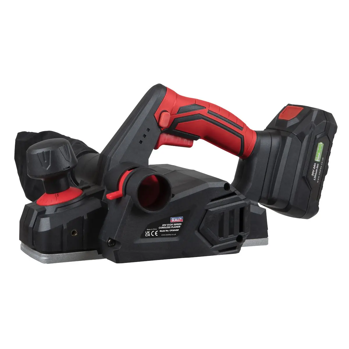 Sealey Cordless Planer 20V SV20 Series 82mm - Body Only - Image 6