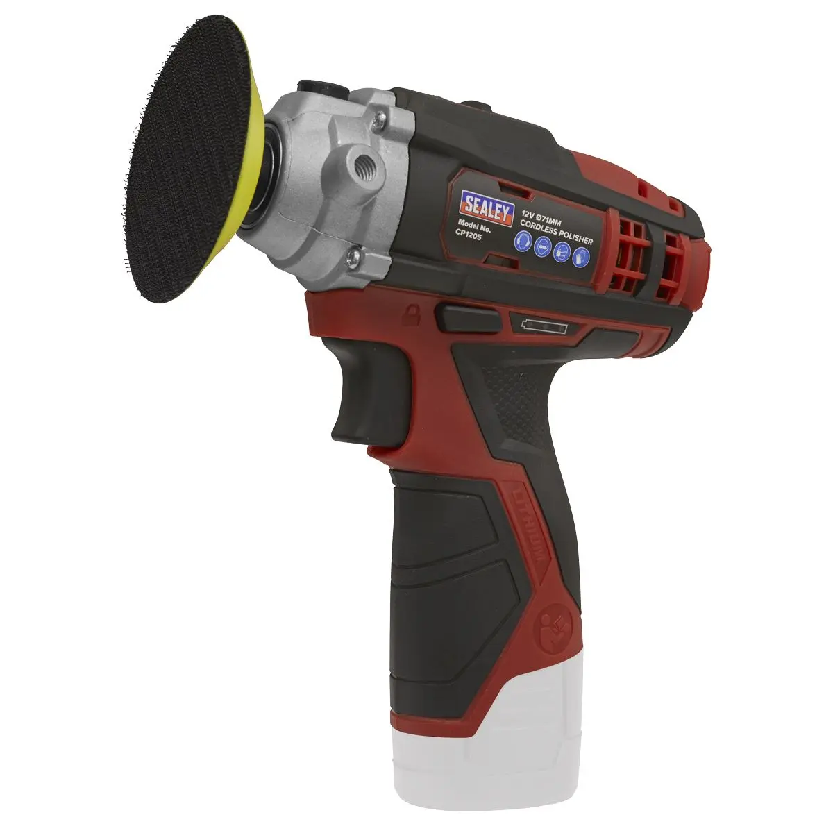 Sealey Cordless Polisher Ø71mm 12V SV12 Series - Body Only - Image 5