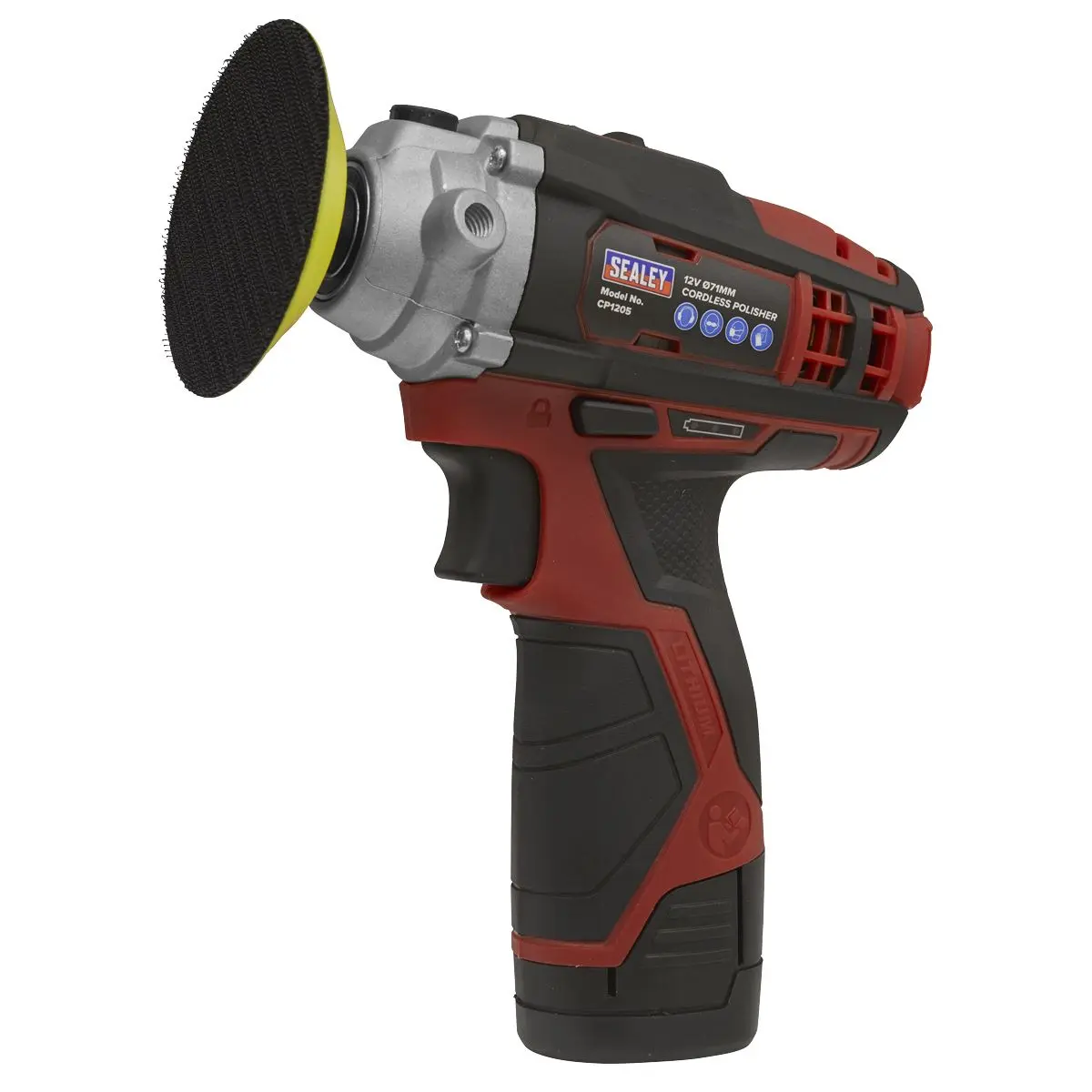 Sealey Cordless Polisher Ø71mm 12V SV12 Series - Body Only - Image 7