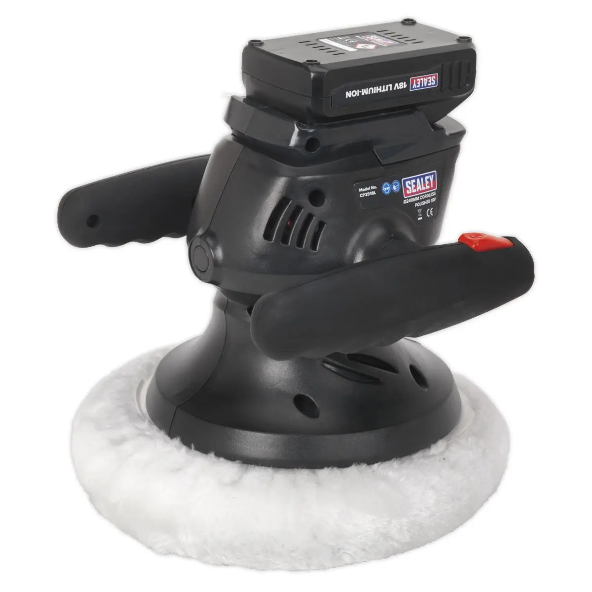 Sealey Cordless Polisher Ø240mm 18V Lithium-ion