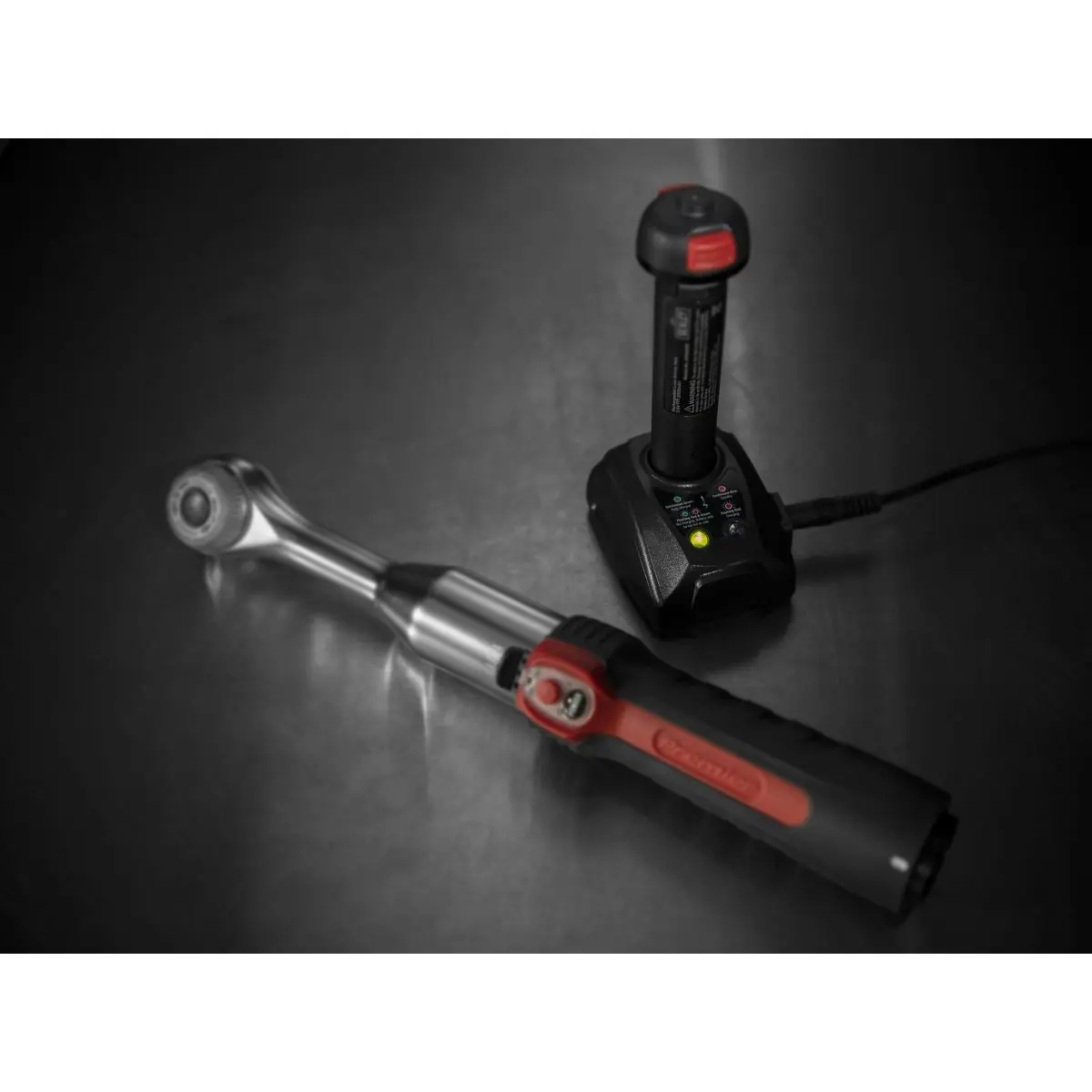 Sealey Cordless Power Speed Ratchet Wrench Kit 3/8" Drive 60 Tooth in Case - Image 4