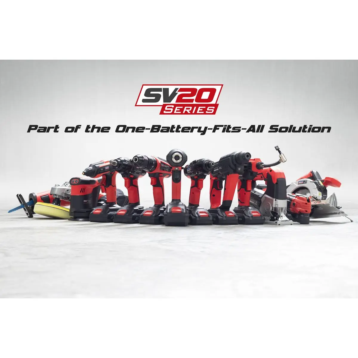Sealey Cordless Telescopic Hedge Trimmer Kit 20V 2Ah SV20 Series - Image 2