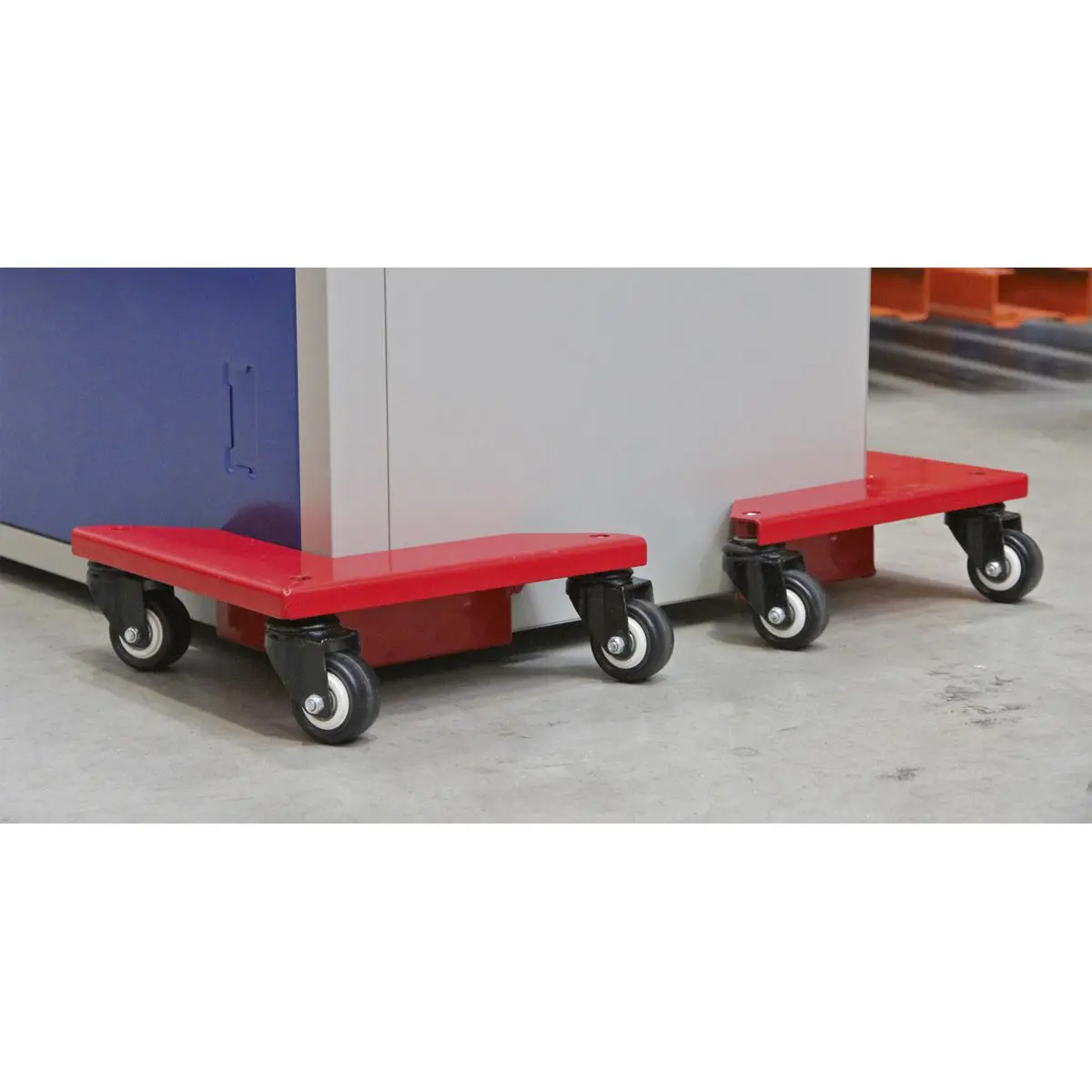 Sealey Corner Transport Dollies Set of 4 - 150kg Capacity - Image 3